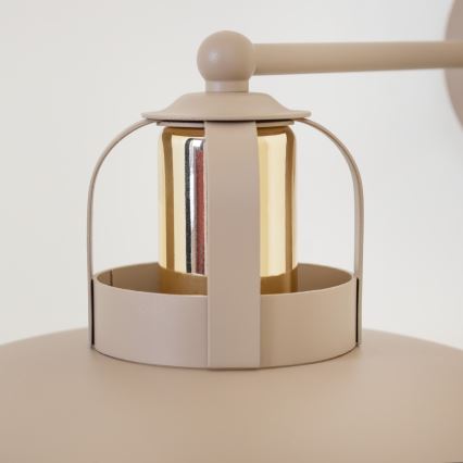 Brilagi - LED Wall light FLAMENGO 1xE27/60W/230V beige