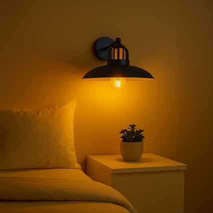 Brilagi - LED Wall light FLAMENGO 1xE27/60W/230V blue