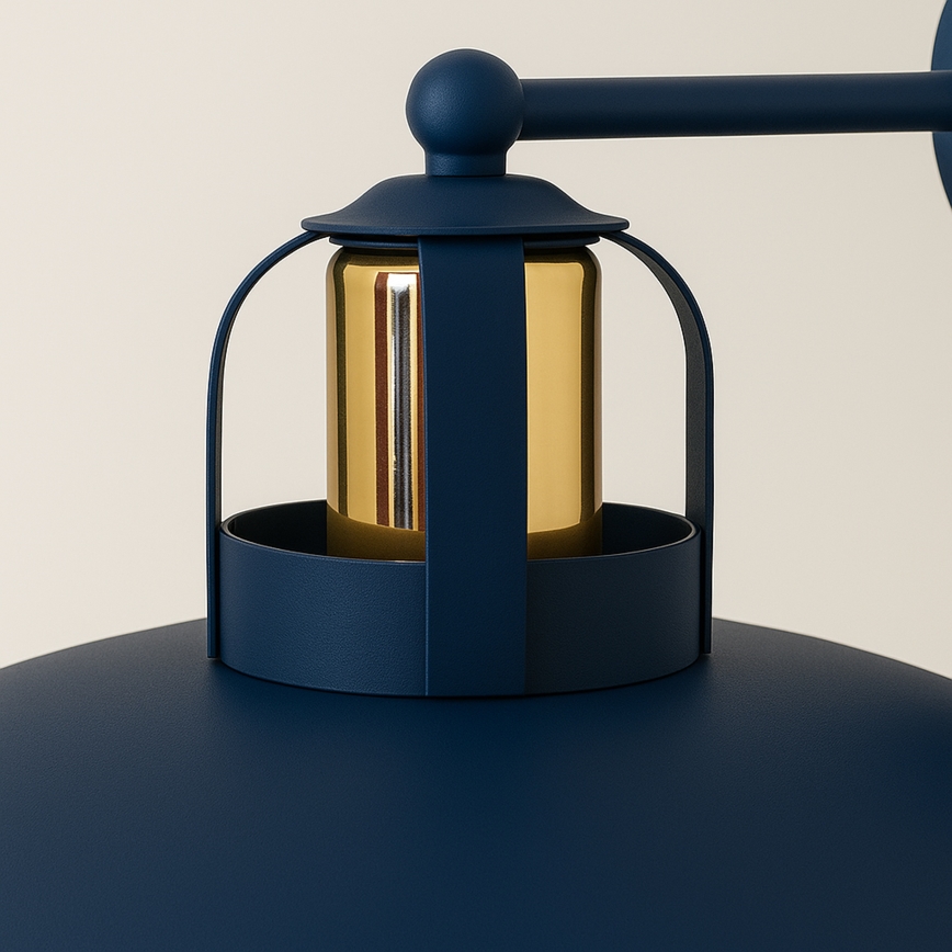 Brilagi - LED Wall light FLAMENGO 1xE27/60W/230V blue