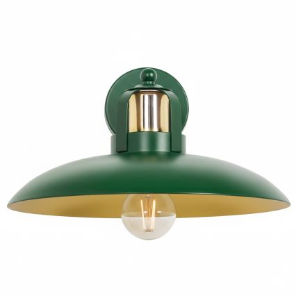Brilagi - LED Wall light FLAMENGO 1xE27/60W/230V green
