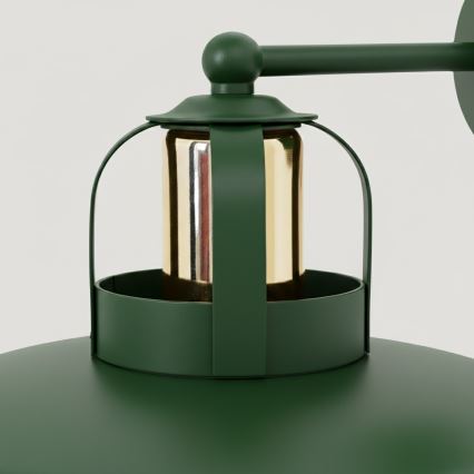 Brilagi - LED Wall light FLAMENGO 1xE27/60W/230V green