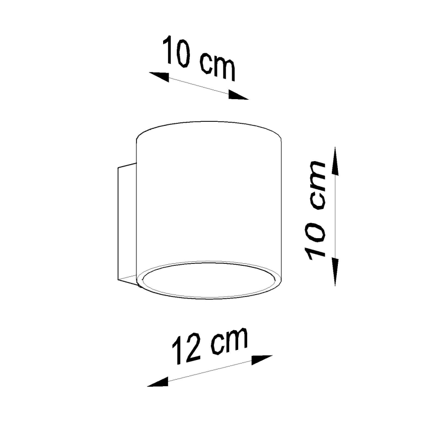 Brilagi -  LED Wall spotlight FRIDA 1xG9/4W/230V grey