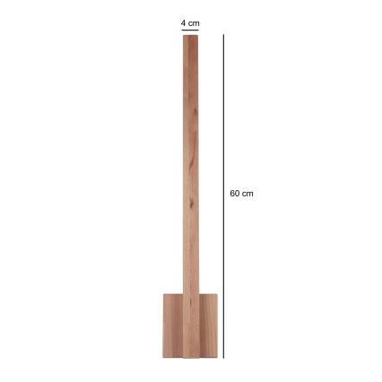 BRILAGI - LED Wall Light GARDALINE LED/90W/230V 60 cm oak