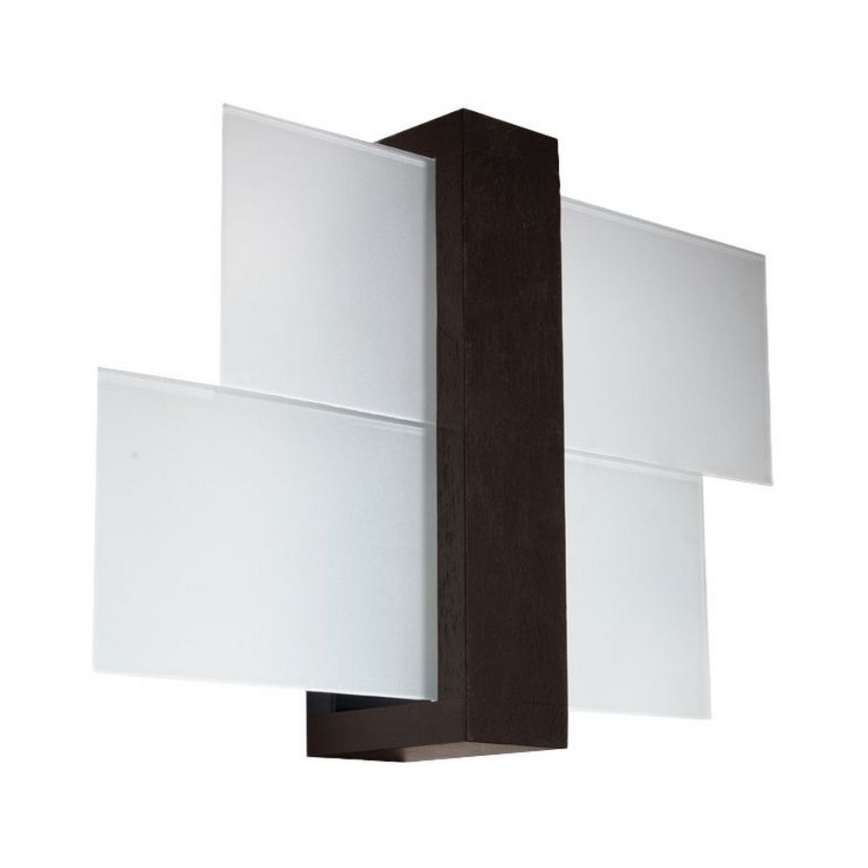 Brilagi -  LED Wall light HERA 1xE27/7,5W/230V wenge