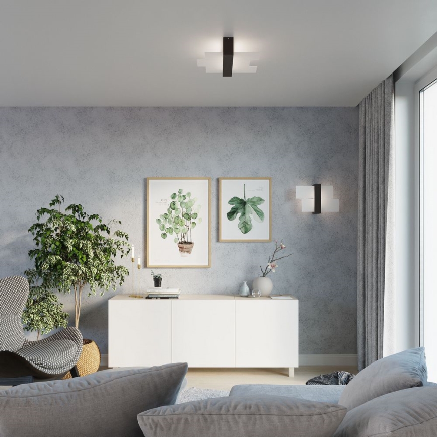 Brilagi -  LED Wall light HERA 1xE27/7,5W/230V wenge