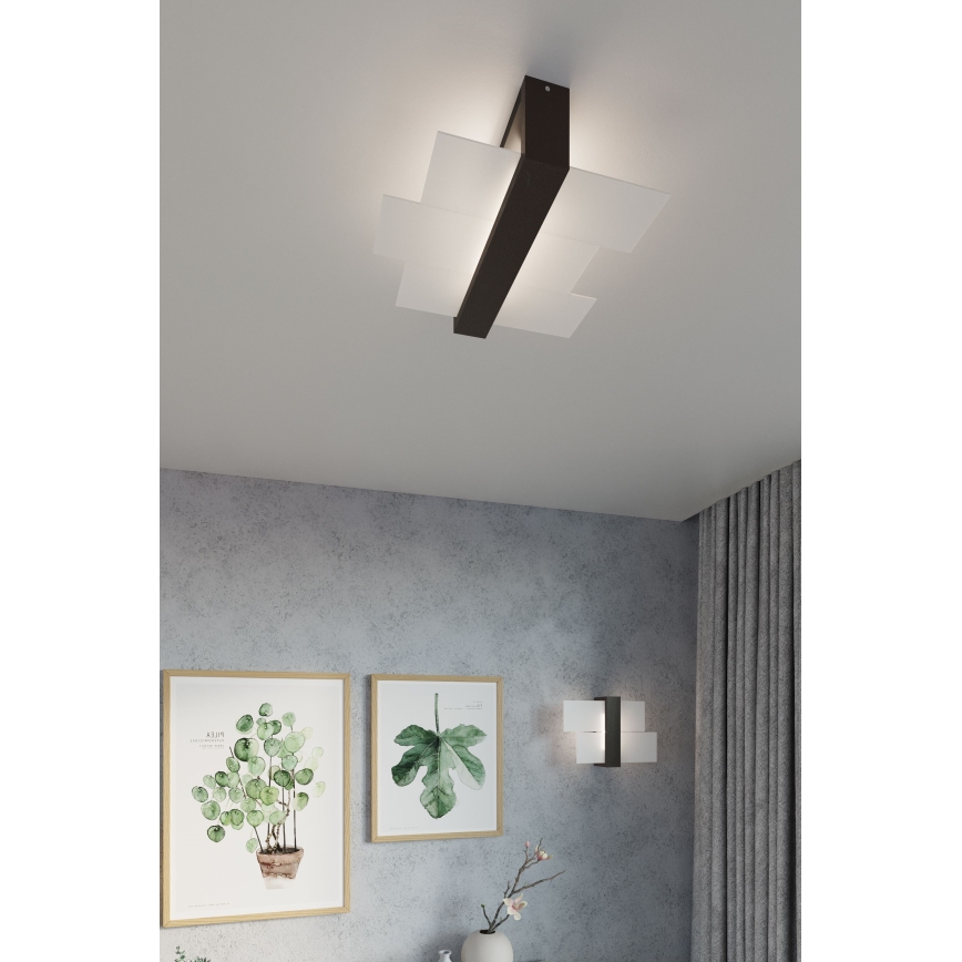 Brilagi -  LED Wall light HERA 1xE27/7,5W/230V wenge