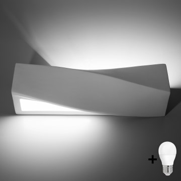 Brilagi -  LED Wall light KERRY 1xE27/7,5W/230V ceramics/white