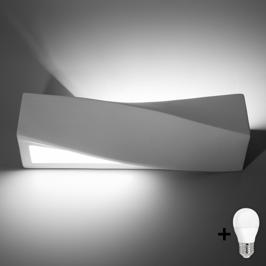Brilagi -  LED Wall light KERRY 1xE27/7,5W/230V ceramics/white