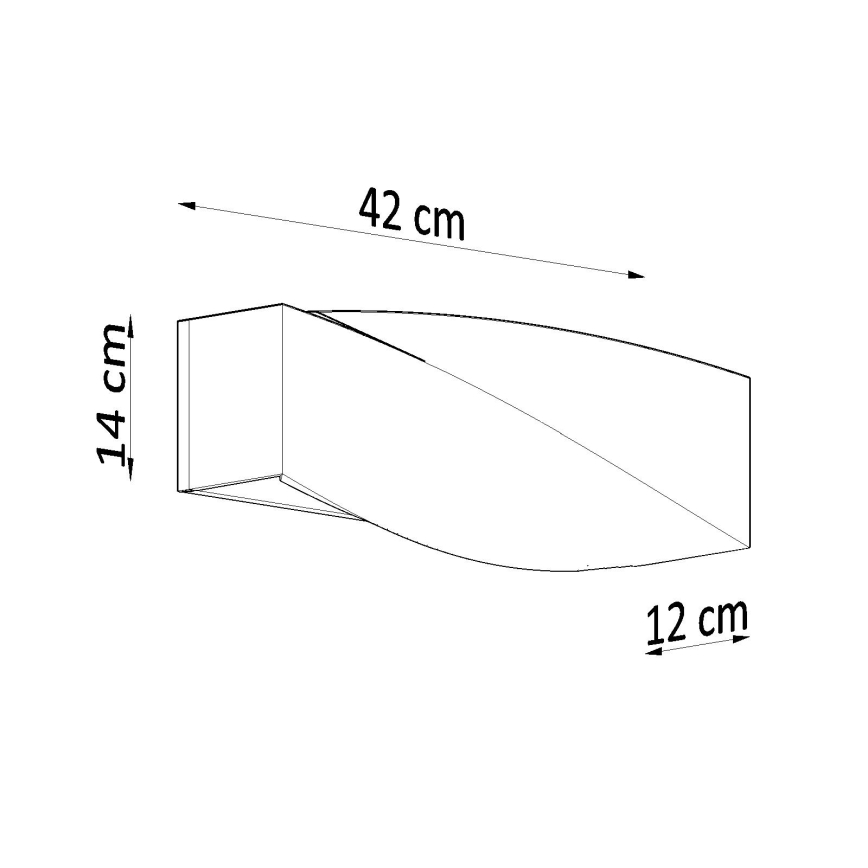Brilagi -  LED Wall light KERRY 1xE27/7,5W/230V ceramics/white