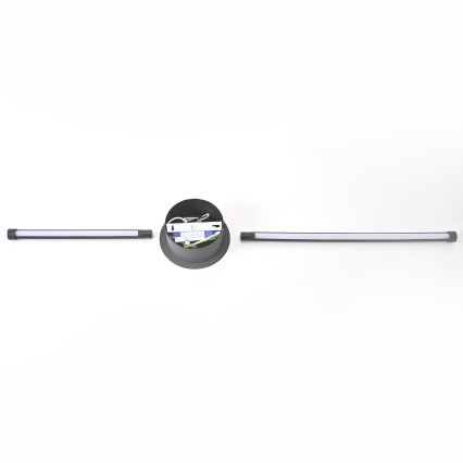 Brilagi - LED Wall light LUGO DUE LED/9W/230V black