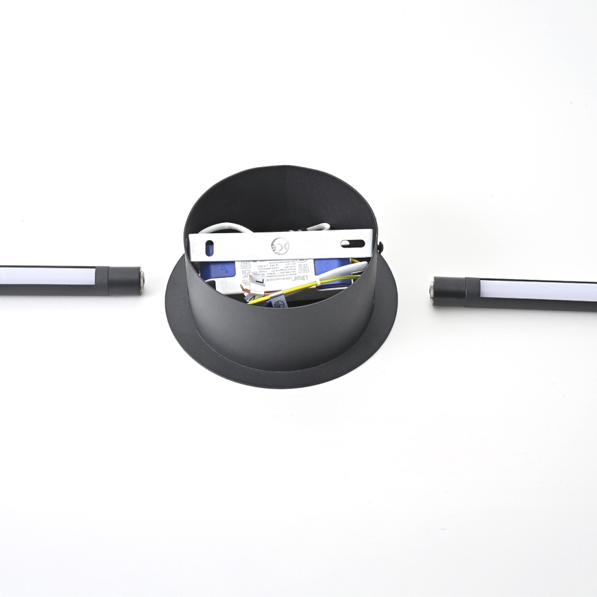 Brilagi - LED Wall light LUGO DUE LED/9W/230V black