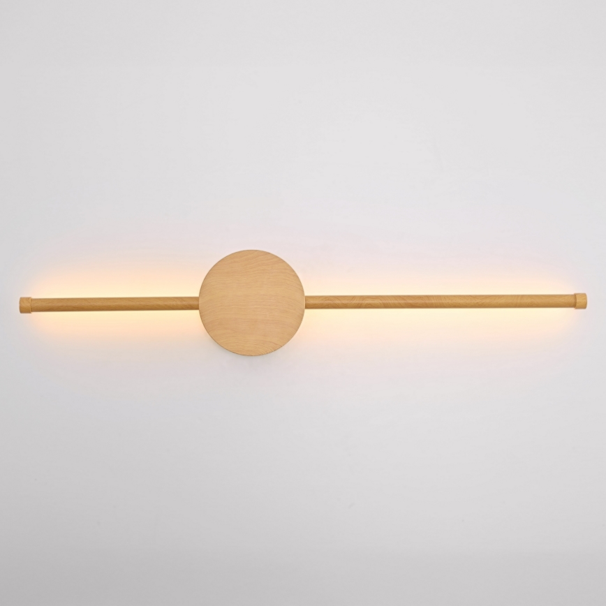 Brilagi - LED Wall light LUGO DUE LED/9W/230V oak decor