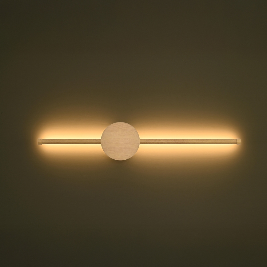 Brilagi - LED Wall light LUGO DUE LED/9W/230V oak decor