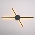 Brilagi - LED Wall light LUGO QUATTRO LED/16W/230V black