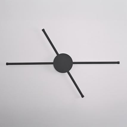 Brilagi - LED Wall light LUGO QUATTRO LED/16W/230V black