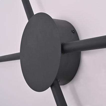 Brilagi - LED Wall light LUGO QUATTRO LED/16W/230V black