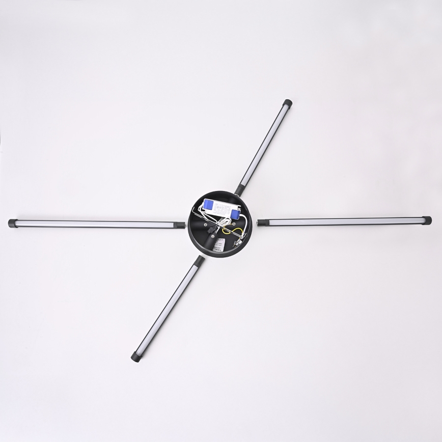Brilagi - LED Wall light LUGO QUATTRO LED/16W/230V black