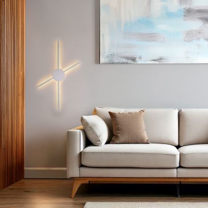 Brilagi - LED Wall light LUGO QUATTRO LED/16W/230V white