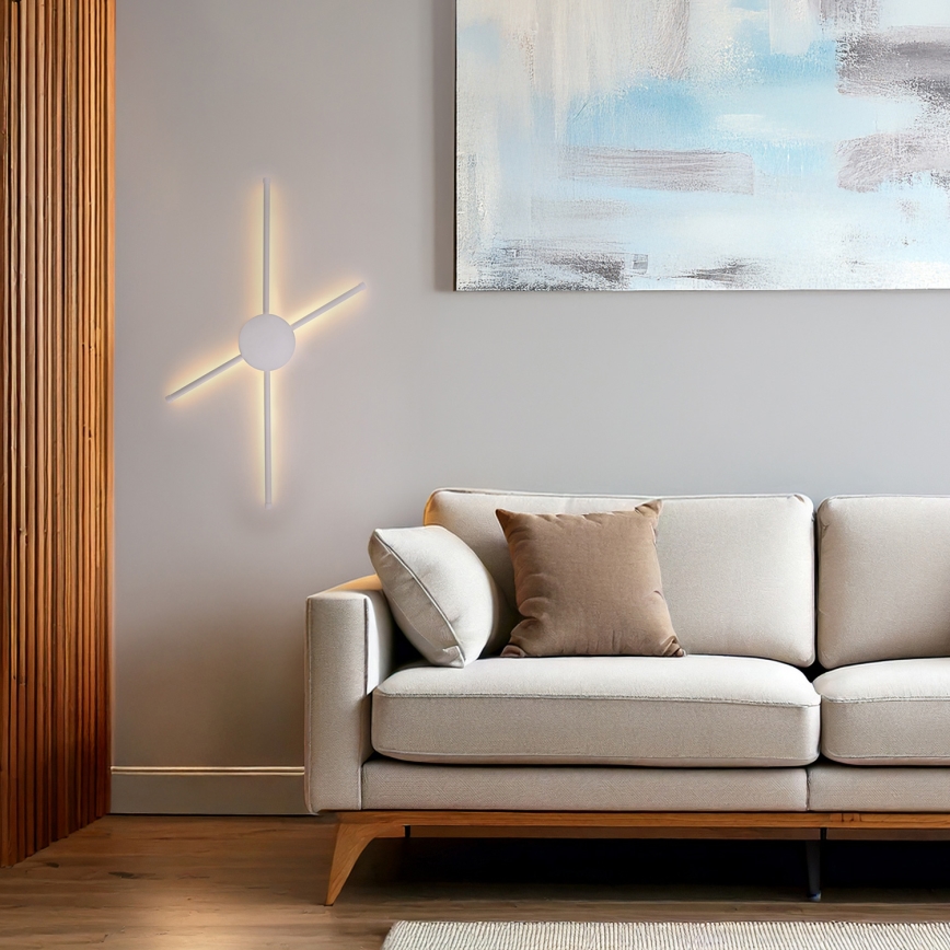 Brilagi - LED Wall light LUGO QUATTRO LED/16W/230V white