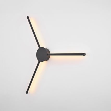 Brilagi - LED Wall light LUGO TRE LED/14W/230V black