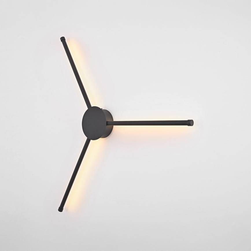 Brilagi - LED Wall light LUGO TRE LED/14W/230V black