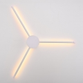 Brilagi - LED Wall light LUGO TRE LED/14W/230V white