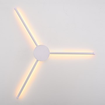 Brilagi - LED Wall light LUGO TRE LED/14W/230V white