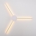 Brilagi - LED Wall light LUGO TRE LED/14W/230V white