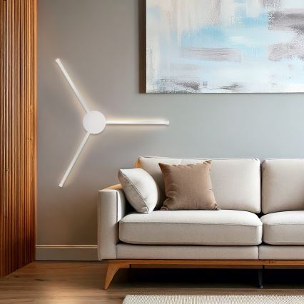 Brilagi - LED Wall light LUGO TRE LED/14W/230V white