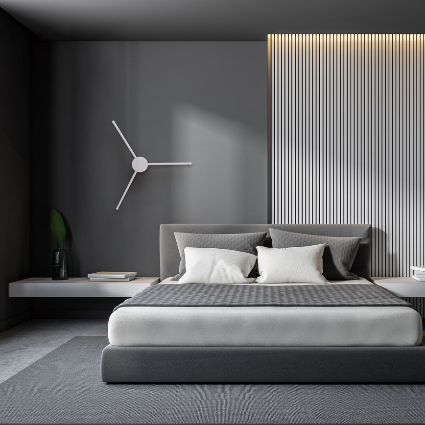 Brilagi - LED Wall light LUGO TRE LED/14W/230V white