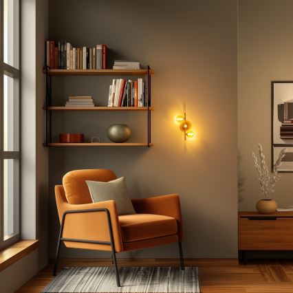 Brilagi - LED Wall light MILLA 3xG9/3W/230V gold