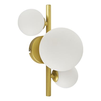 Brilagi - LED Wall light MILLA 3xG9/3W/230V gold/white