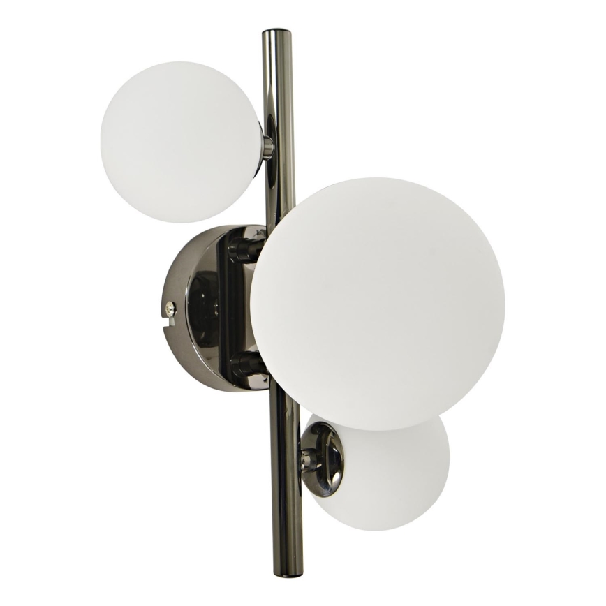 Brilagi - LED Wall light MILLA 3xG9/3W/230V shiny chrome/white