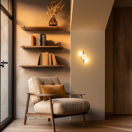 Brilagi - LED Wall light MILLA 3xG9/3W/230V shiny chrome/white