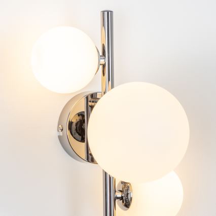 Brilagi - LED Wall light MILLA 3xG9/3W/230V shiny chrome/white