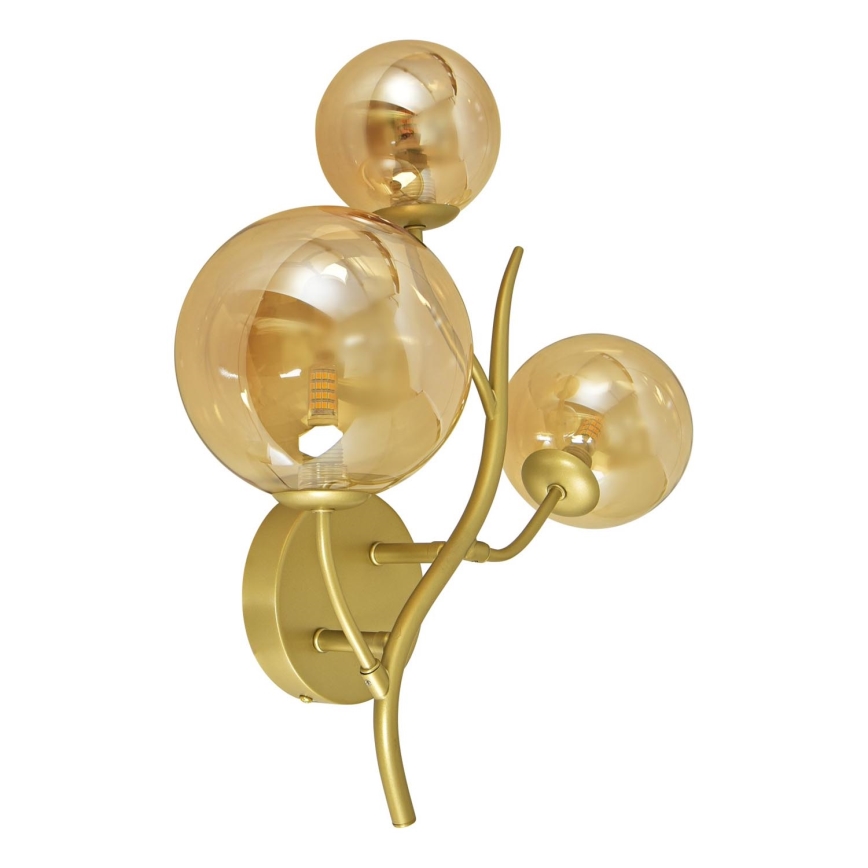 Brilagi - LED Wall light MISTEL 3xG9/3W/230V gold