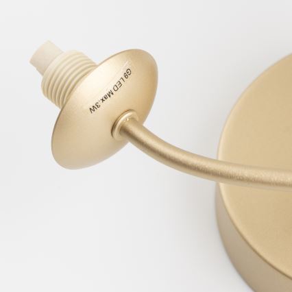 Brilagi - LED Wall light MISTEL 3xG9/3W/230V gold