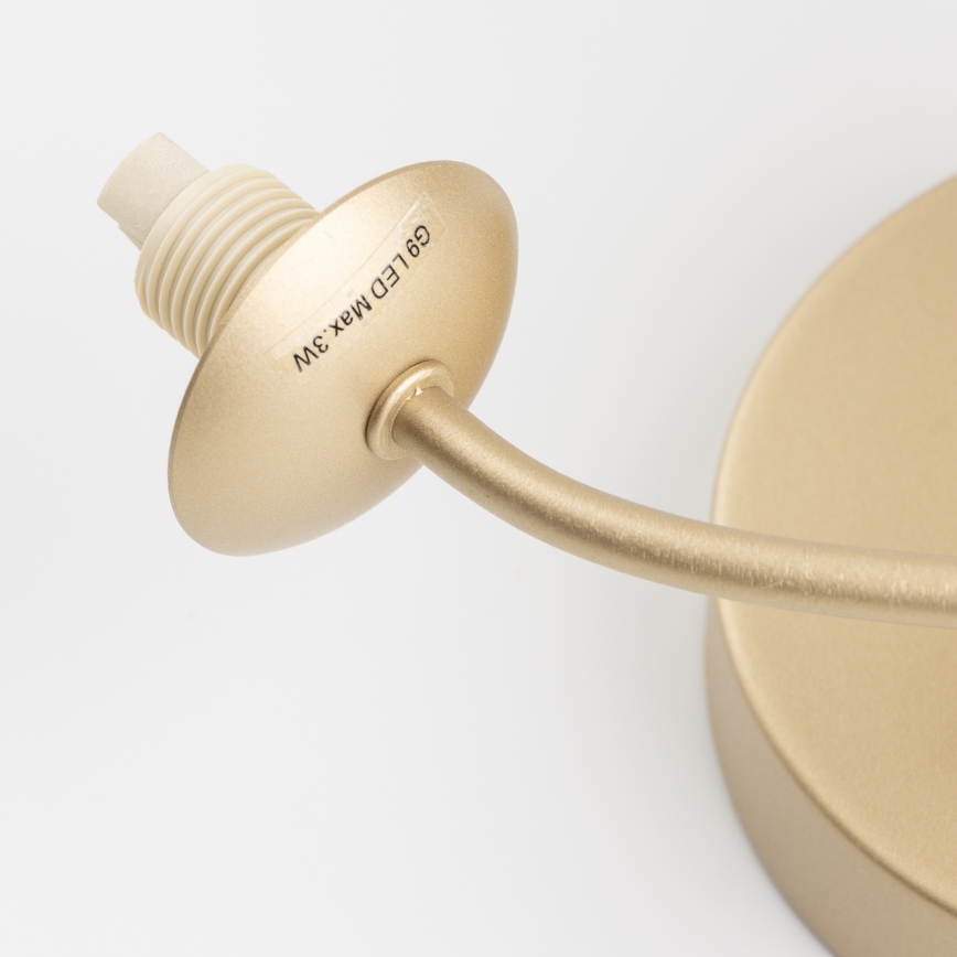 Brilagi - LED Wall light MISTEL 3xG9/3W/230V gold