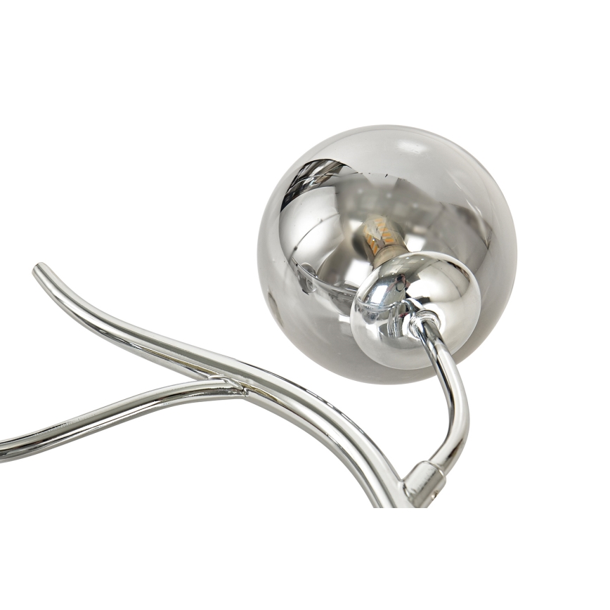 Brilagi - LED Wall light MISTEL 3xG9/3W/230V shiny chrome/smoky