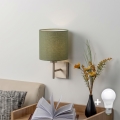 BRILAGI - LED Wall Light NUBILA 1xE27/60W/230V matte chrome/green
