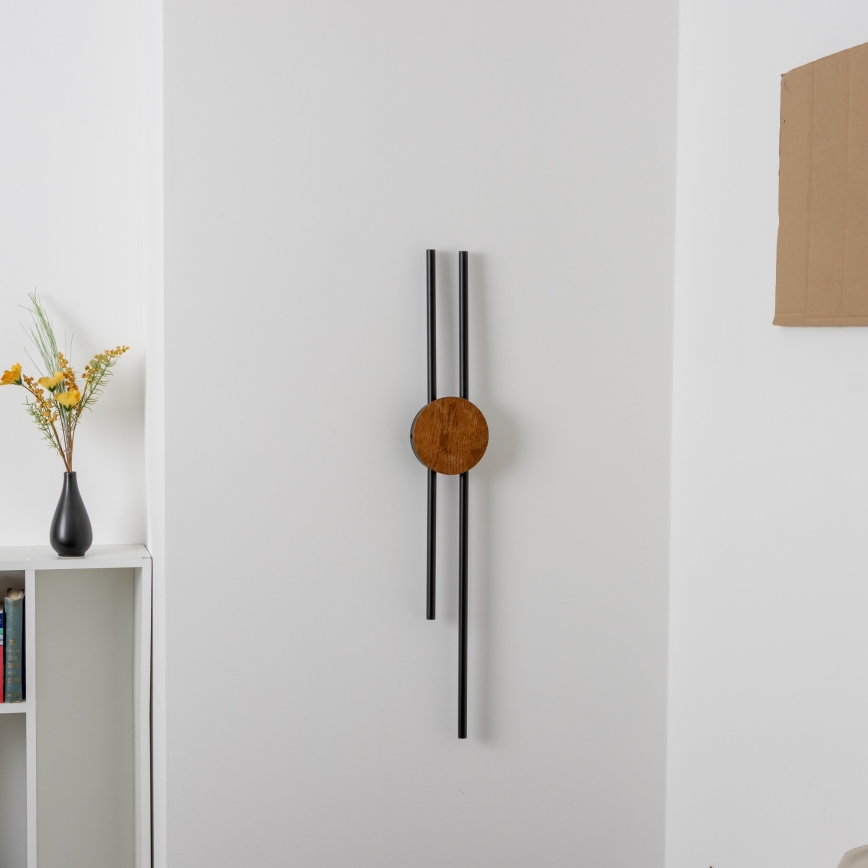 Brilagi - LED Wall light WOODY COLLINE LED/15W/230V 80 cm oak cherry