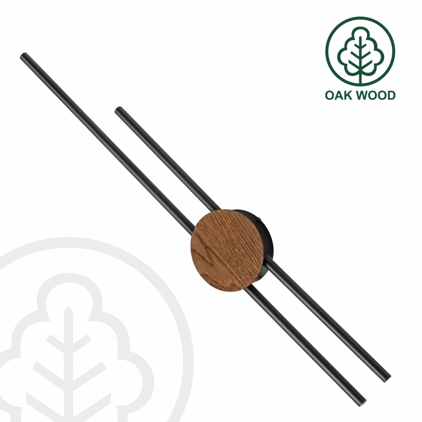 Brilagi - LED Wall light WOODY COLLINE LED/15W/230V 80 cm oak cherry