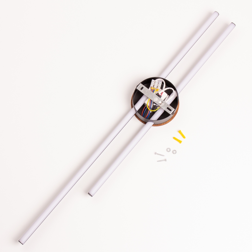 Brilagi - LED Wall light WOODY COLLINE LED/15W/230V 80 cm oak cherry