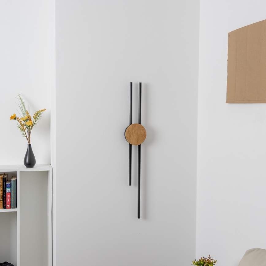 Brilagi - LED Wall light WOODY COLLINE LED/15W/230V 80 cm oak