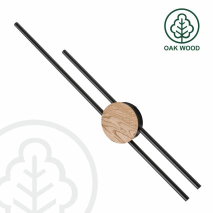 Brilagi - LED Wall light WOODY COLLINE LED/15W/230V 80 cm oak