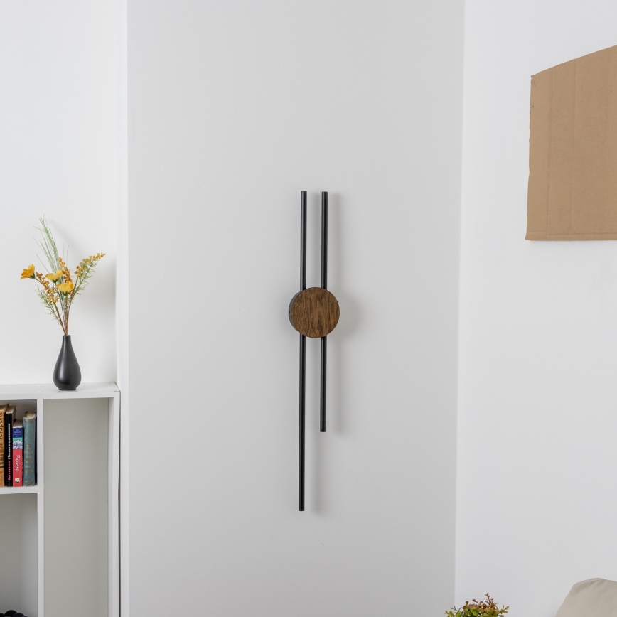 Brilagi - LED Wall light WOODY COLLINE LED/15W/230V 80 cm oak walnut