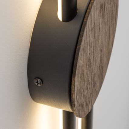 Brilagi - LED Wall light WOODY COLLINE LED/15W/230V 80 cm oak walnut