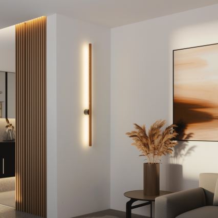 Brilagi - LED Wall Light WOODY LINE LED/7W/230V 4000K 60 cm Oak Cherry