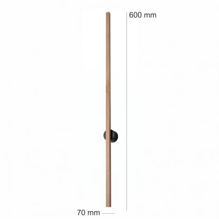 Brilagi - LED Wall Light WOODY LINE LED/7W/230V 4000K 60 cm Oak