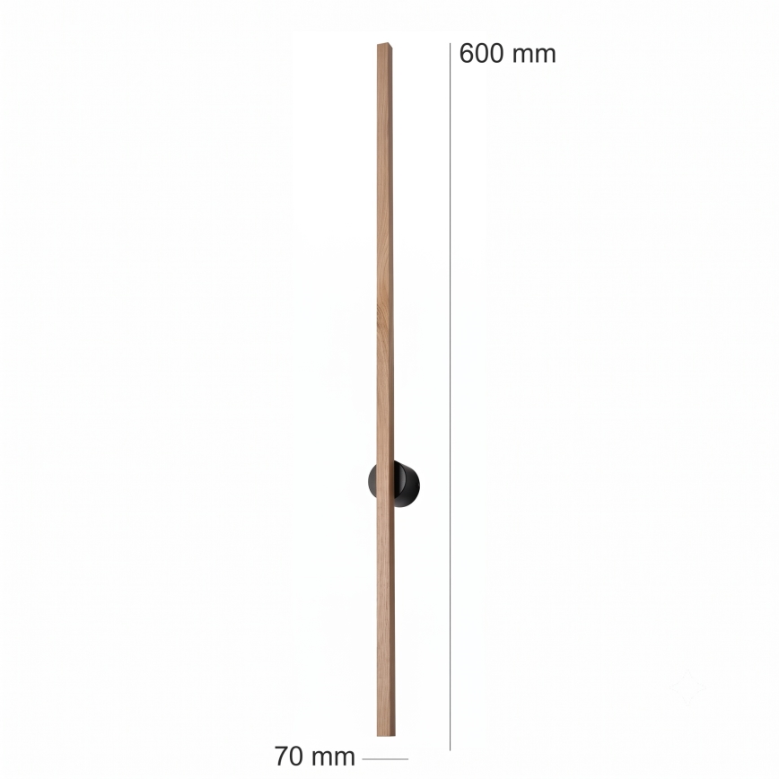 Brilagi - LED Wall Light WOODY LINE LED/7W/230V 4000K 60 cm Oak